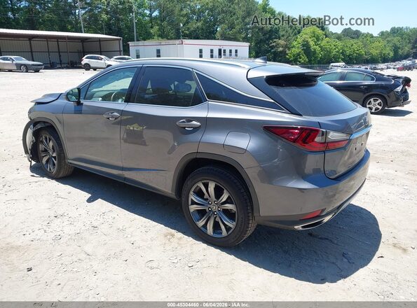 2T2HZMDAXLC242724 2020 LEXUS RX 350 Серый Задняя левая четверть