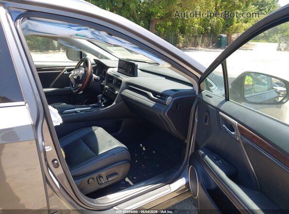 2T2HZMDAXLC242724 2020 LEXUS RX 350 Серый Вид салона спереди