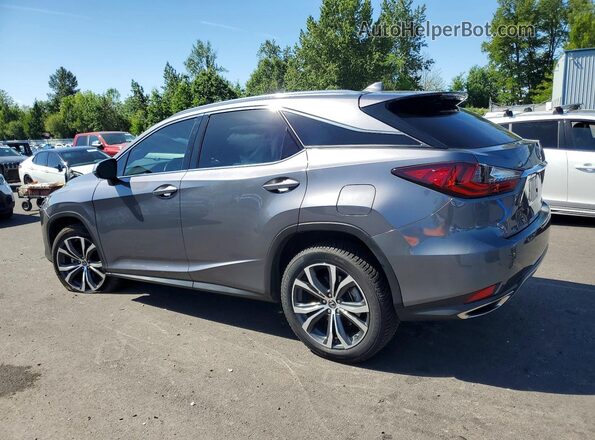 2T2HZMDAXNC323127 2022 LEXUS RX Charcoal Trasero izquierdo