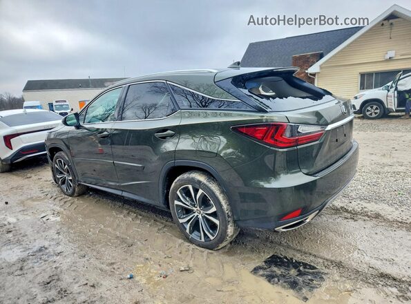 2T2HZMDAXNC324374 2022 LEXUS RX Green Rear left