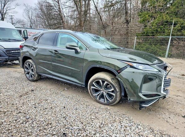 2T2HZMDAXNC324374 2022 LEXUS RX Green Front right