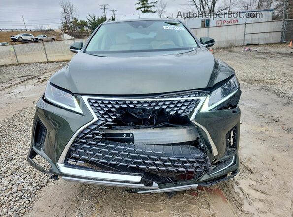 2T2HZMDAXNC324374 2022 LEXUS RX Green Front view