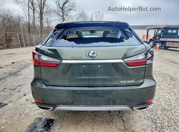 2T2HZMDAXNC324374 2022 LEXUS RX Green Rear view