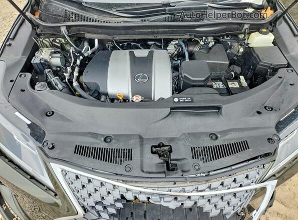 2T2HZMDAXNC324374 2022 LEXUS RX Green Engine compartment view