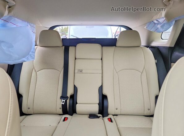 2T2HZMDAXNC324374 2022 LEXUS RX Green Rear seats view