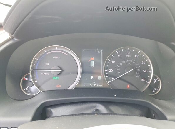 2T2JGMDA1LC050759 2020 LEXUS RX Gray Вид щитка приладів