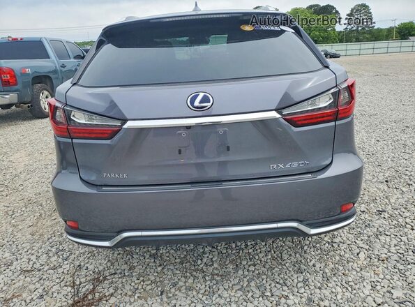 2T2JGMDA1LC050759 2020 LEXUS RX Gray Вид ззаду