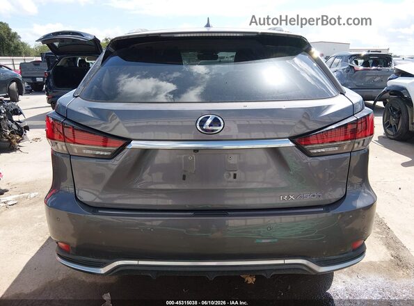 2T2JGMDA1MC069152 2021 LEXUS RX 450H Gray 