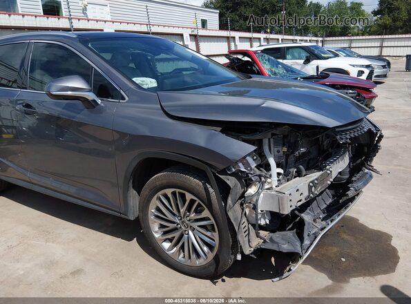 2T2JGMDA1MC069152 2021 LEXUS RX 450H Gray 
