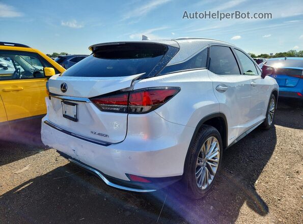 2T2JGMDA2MC066809 2021 LEXUS RX White Задня права чверть