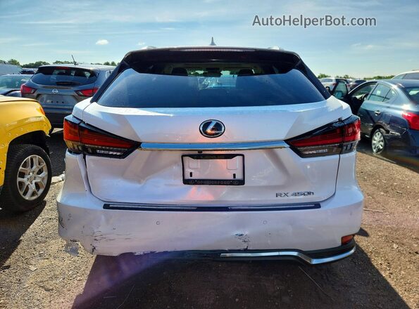 2T2JGMDA2MC066809 2021 LEXUS RX White Вид ззаду