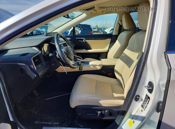 2T2JGMDA2MC066809 2021 LEXUS RX White Вид салону спереду