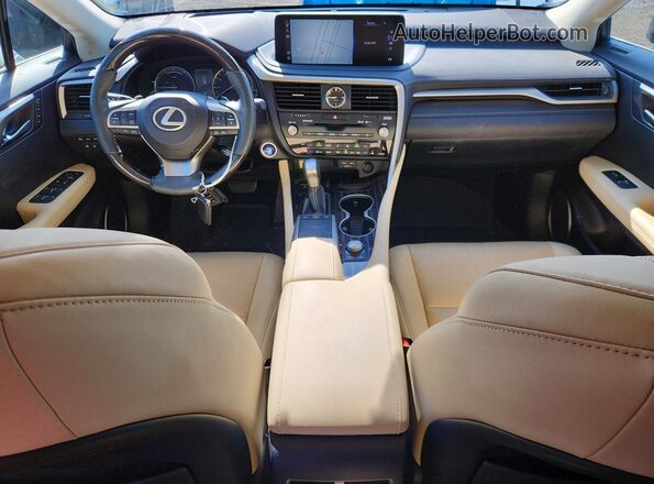 2T2JGMDA2MC066809 2021 LEXUS RX White Вид панелі приладів