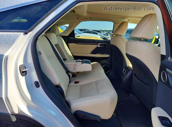 2T2JGMDA2MC066809 2021 LEXUS RX White Вид задніх сидінь