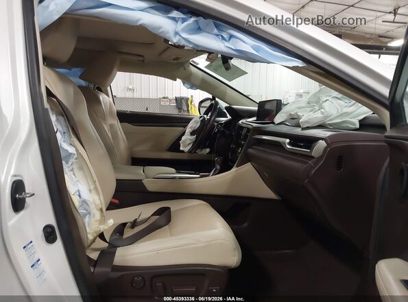 2T2JGMDA5LC056466 2020 LEXUS RX 450H White წინა სალონის ხედი