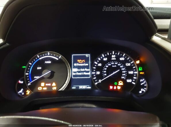 2T2JGMDA5LC056466 2020 LEXUS RX 450H White უკანა სავარძლების ხედი
