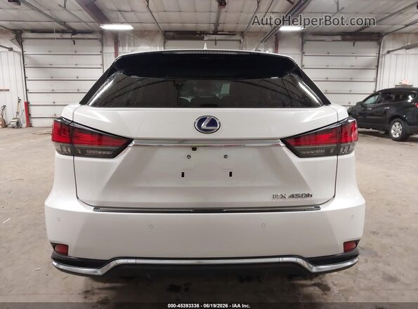 2T2JGMDA5LC056466 2020 LEXUS RX 450H White 