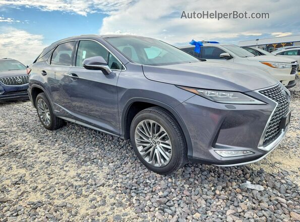 2T2JGMDA8MC065423 2021 LEXUS RX Gray 