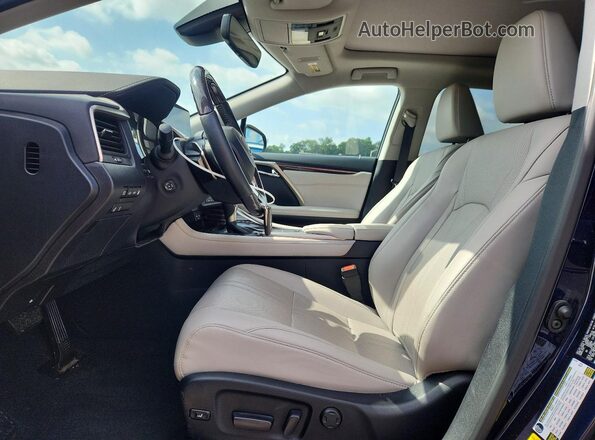 2T2JGMDA8NC080229 2022 LEXUS RX Blue Vista interior delantera