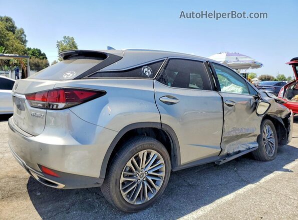 2T2JZMAA3MC189291 2021 LEXUS RX Silver უკანა მარჯვენა