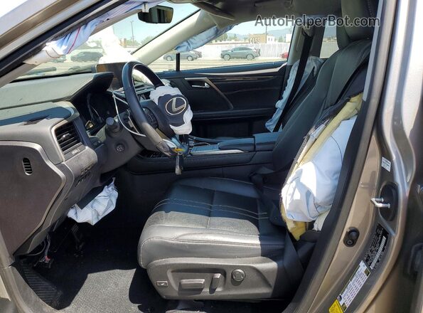 2T2JZMAA3MC189291 2021 LEXUS RX Silver წინა სალონის ხედი