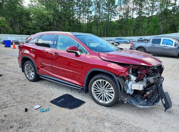2T2JZMDA1MC278904 2021 LEXUS RX Red Передня права чверть