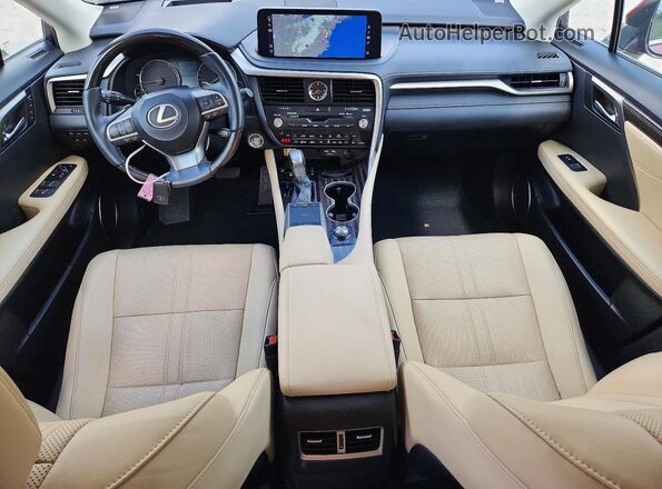 2T2JZMDA1MC278904 2021 LEXUS RX Red Вид панелі приладів