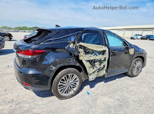 2T2JZMDA2NC353756 2022 LEXUS RX Black Задня права чверть