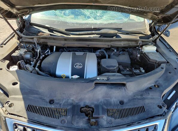 2T2JZMDA2NC353756 2022 LEXUS RX Black Вид підкапотного простору