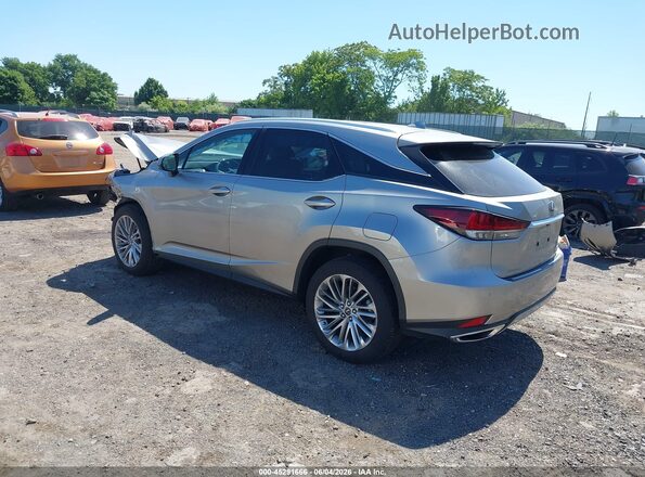 2T2JZMDA3NC363485 2022 LEXUS RX 350 Silver 