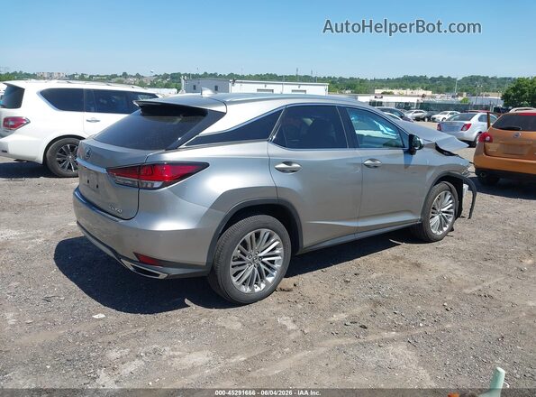 2T2JZMDA3NC363485 2022 LEXUS RX 350 Silver 