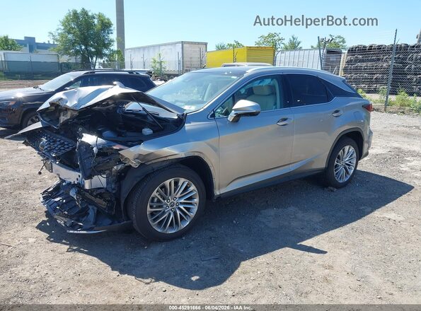 2T2JZMDA3NC363485 2022 LEXUS RX 350 Silver 