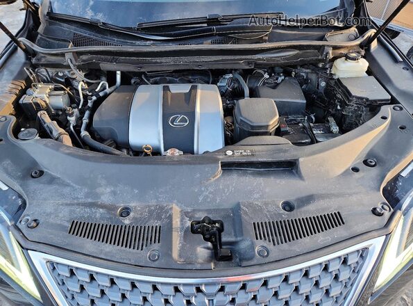 2T2JZMDA5MC302976 2021 LEXUS RX Black Вид підкапотного простору