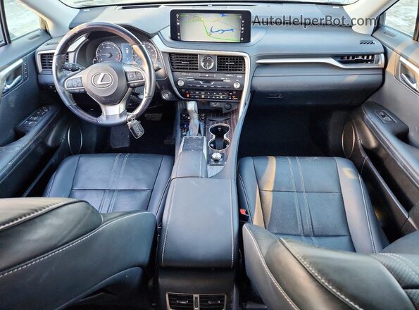 2T2JZMDA5MC302976 2021 LEXUS RX Black Вид панелі приладів