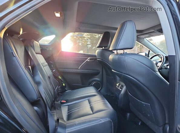 2T2JZMDA5MC302976 2021 LEXUS RX Black Вид задньої частини салону