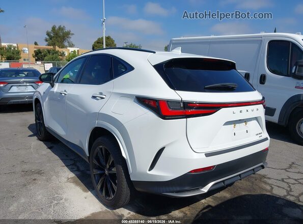 2T2KGCEZ0RC036220 2024 LEXUS NX 350 White Trasero izquierdo