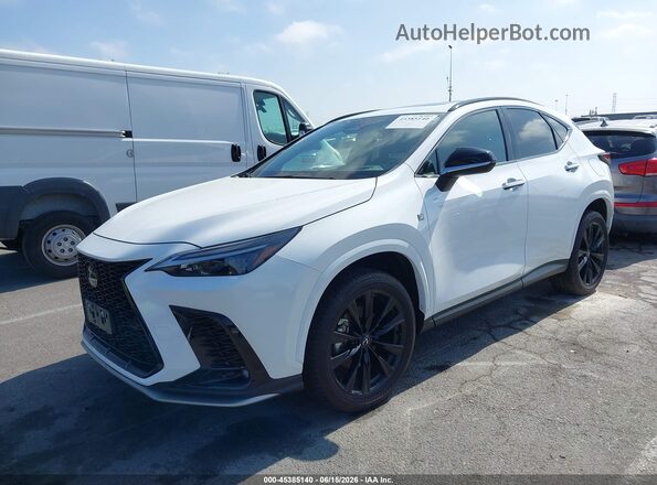 2T2KGCEZ0RC036220 2024 LEXUS NX 350 White Vista tres cuartos delantera izquierda