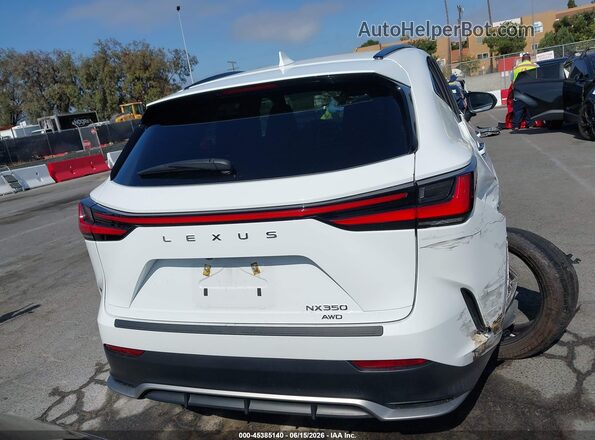 2T2KGCEZ0RC036220 2024 LEXUS NX 350 White 