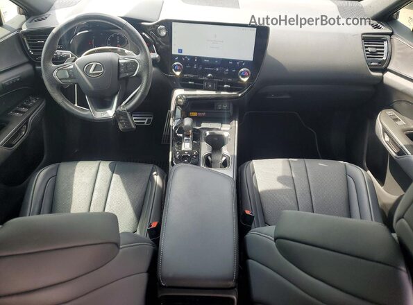 2T2KGCEZ2PC027578 2023 LEXUS NX Charcoal Dashboard view