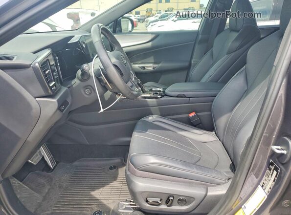 2T2KGCEZ2PC027578 2023 LEXUS NX Charcoal Front interior view