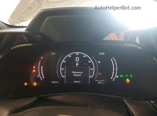 2T2KGCEZ3NC014822 2022 LEXUS NX Gray Вид щитка приладів