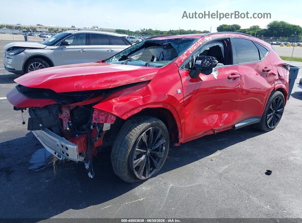 2T2KGCEZ4RC036155 2024 LEXUS NX 350 Красный Передняя левая четверть