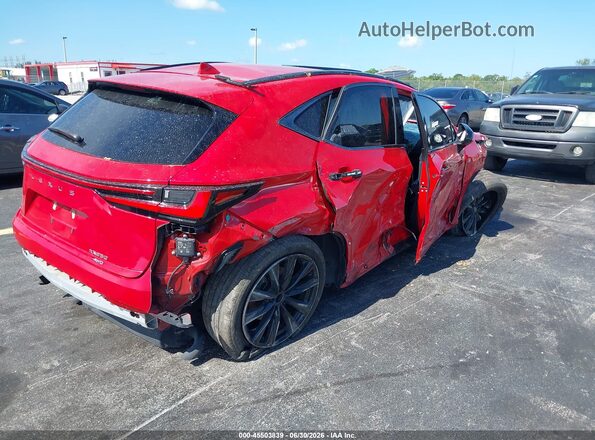 2T2KGCEZ4RC036155 2024 LEXUS NX 350 Красный Задняя правая четверть