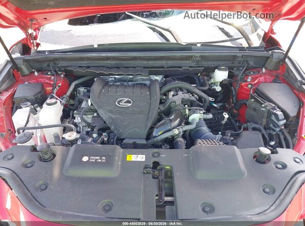 2T2KGCEZ4RC036155 2024 LEXUS NX 350 Красный Вид сзади