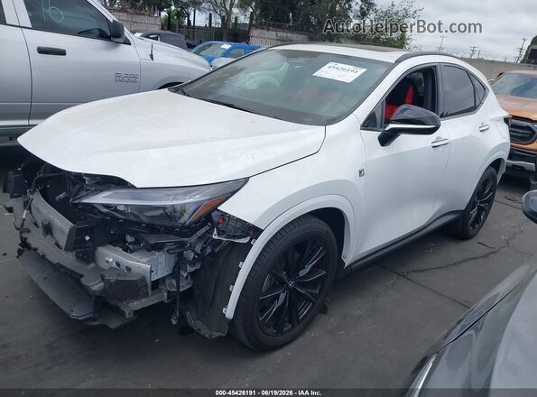 2T2KGCEZ6RC041485 2024 LEXUS NX 350 White Vista tres cuartos delantera izquierda
