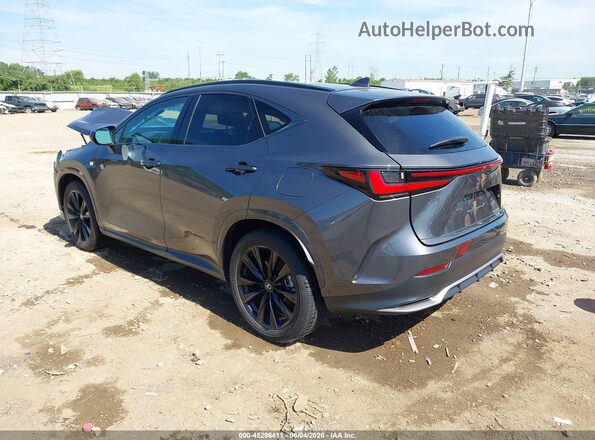 2T2KGCEZ9SC061655 2025 LEXUS NX 350 Gray Trasero izquierdo
