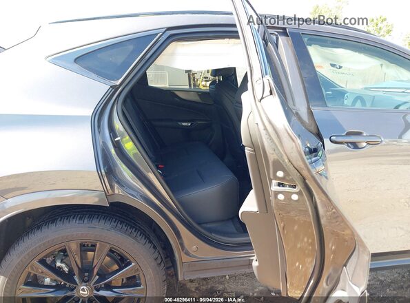 2T2KGCEZ9SC061655 2025 LEXUS NX 350 Gray Vista de la etiqueta del VIN