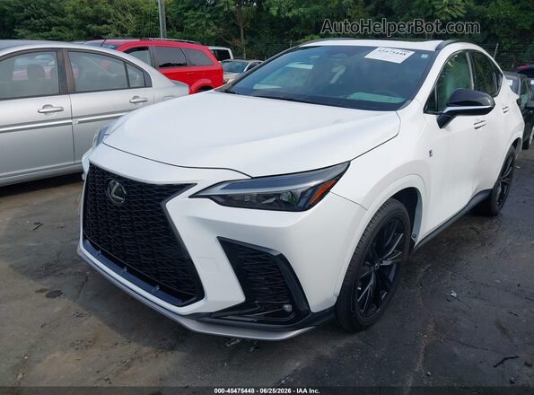 2T2KGCEZXPC016375 2023 LEXUS NX 350 White Vista tres cuartos delantera izquierda