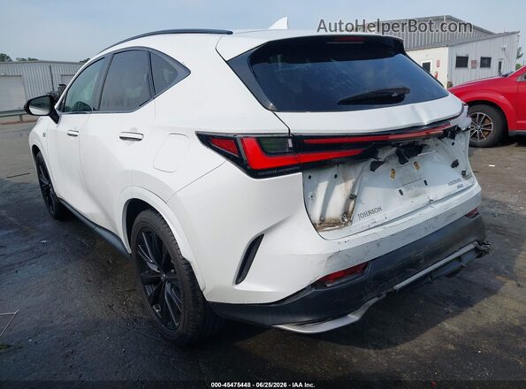 2T2KGCEZXPC016375 2023 LEXUS NX 350 White Trasero izquierdo