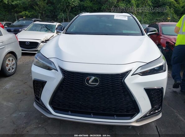 2T2KGCEZXPC016375 2023 LEXUS NX 350 White Vista del cuadro de instrumentos